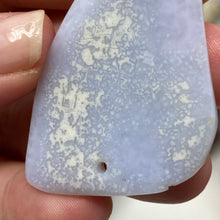 将图像加载到图库查看器中，Blue Lace Agate Freeform A Grade Bead #09
