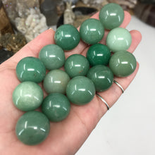 将图像加载到图库查看器中，Green Aventurine 20-22mm Spheres
