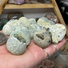 Load image into Gallery viewer, Prehnite with Epidote X-Large Nodules from Mali Africa
