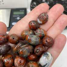 Load image into Gallery viewer, Brecciated Red Jasper 16x12mm Nugget A Grade Beads
