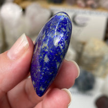 将图像加载到图库查看器中，Lapis Lazuli Heart #02 with drill hole
