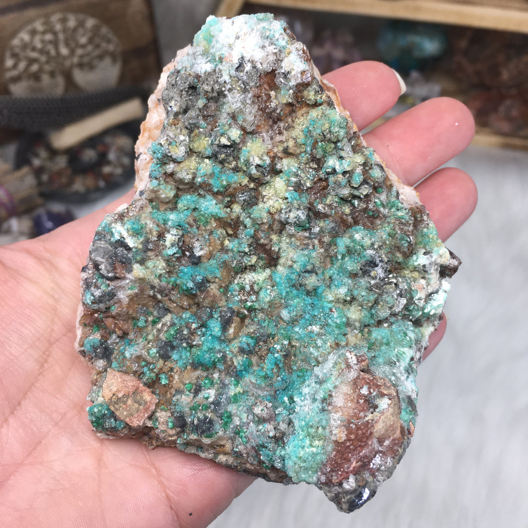 Rosasite Cluster #5