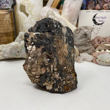 将图像加载到图库查看器中，Black Tourmaline with Muscovite Rough #05
