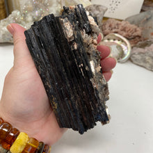 Cargar imagen en el visor de la galería, Black Tourmaline with Muscovite Rough #07
