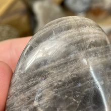 Load image into Gallery viewer, Black Moonstone Palm Stone #06
