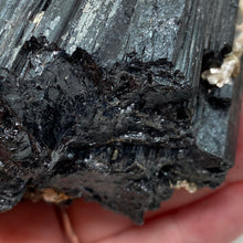 将图像加载到图库查看器中，Black Tourmaline with Muscovite Rough #16
