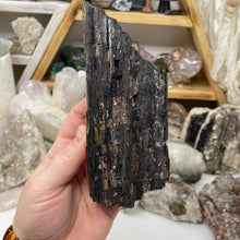 Load image into Gallery viewer, Black Tourmaline with Muscovite Rough #17
