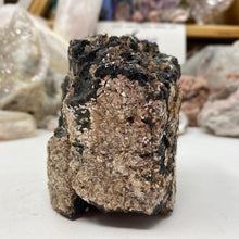 将图像加载到图库查看器中，Black Tourmaline with Muscovite Rough #22
