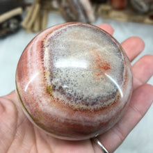 Load image into Gallery viewer, Tricolor Calcite Sphere 62mm
