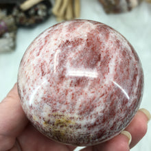 Load image into Gallery viewer, Tricolor Calcite Sphere 62mm
