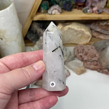Load and play video in Gallery viewer, Black Rutilated Quartz Point #10
